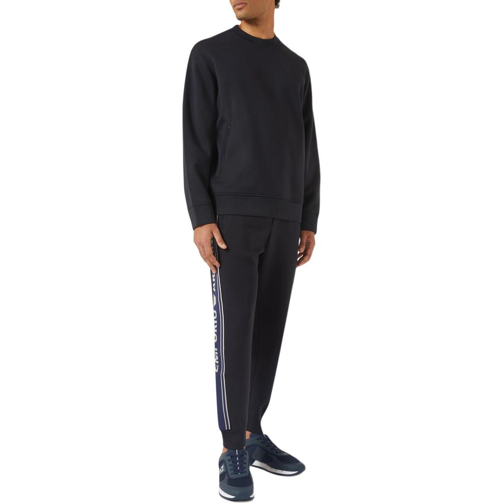 Emporio Armani Travel Essentials sweatshirt in double jersey EM003052-AF17545-UB118