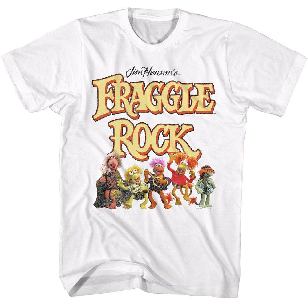 Fraggle Rock Fraggles And Logo TV Shirt S