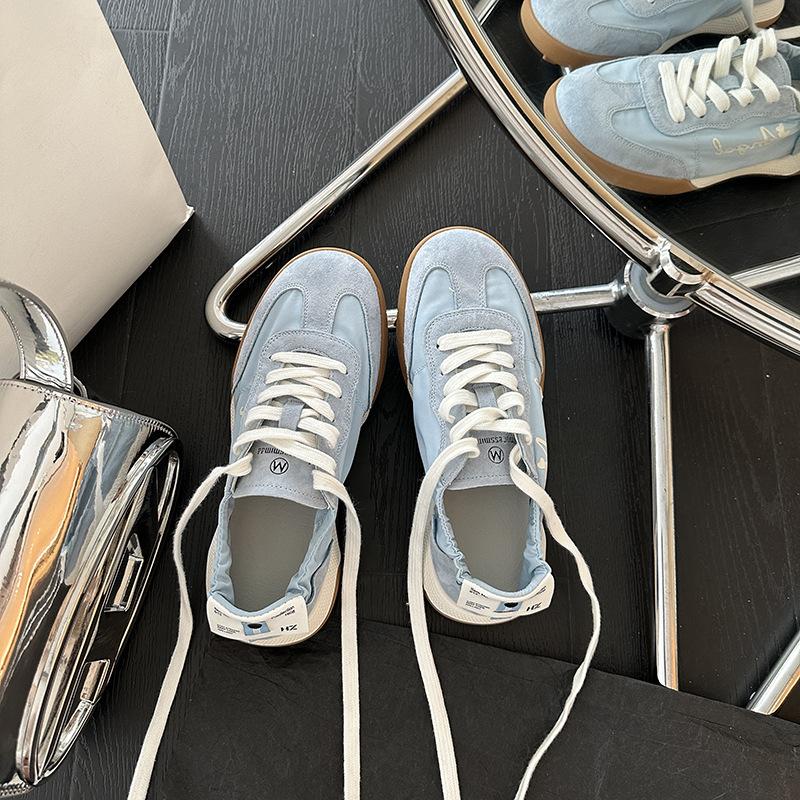 

Ballet lithe series~ leather soft sole breathable 2024 new summer Forrest Gump ballet training shoes white shoes 40