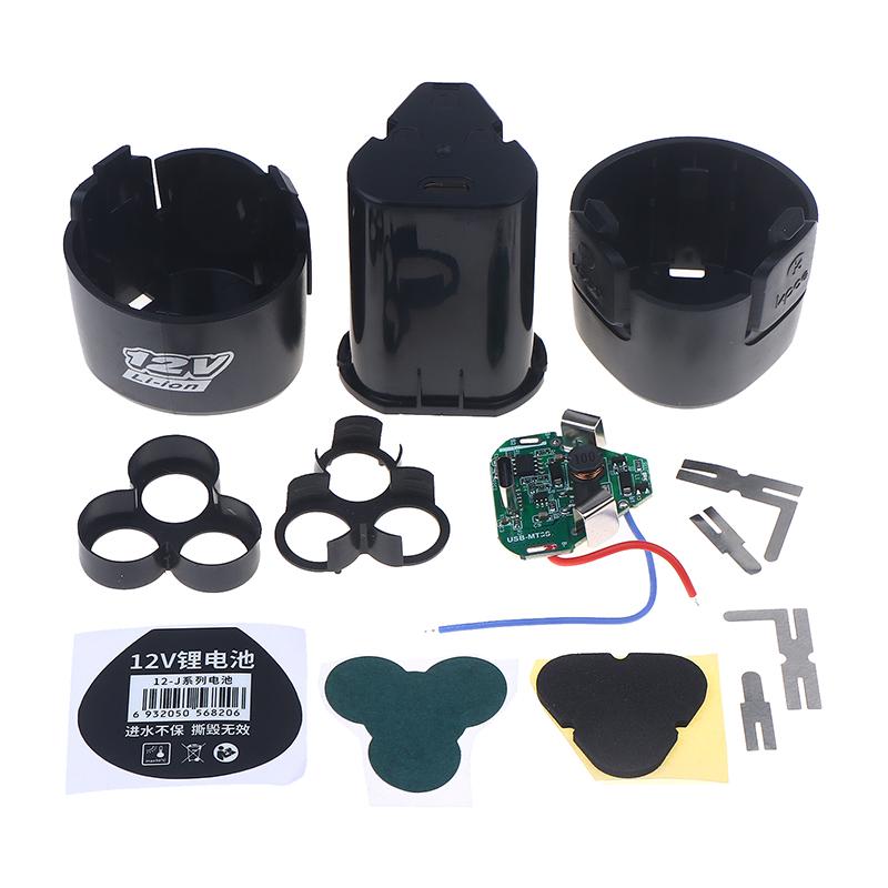 

12V 3Cells 20A 18650 Rechargeable Lithium Battery Type-C Charging For Angle Grinder Electric Drill Screwdriver Spare Mak Battery