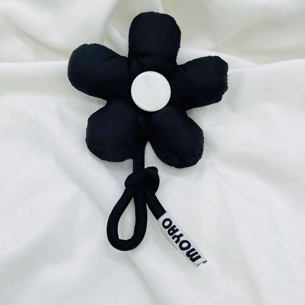 Fashion Trendy Stuffed Keychain Pendant Bag Charm Flower Key Chain Backpack Ornament Accessories