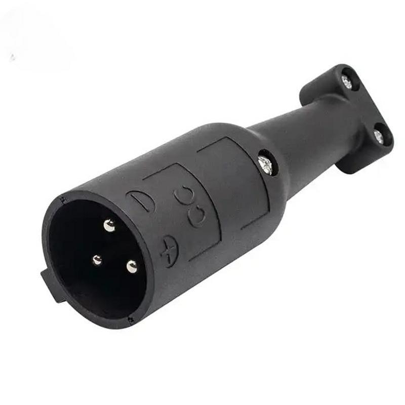 Golf Cart Ladegerät DC Stecker 3 Pin Rundstecker 36V 48V für Club Car DS Precedent Tempo Onward