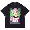 230 g/m² 100% Baumwolle Demon Slayer V53 Mitsuri Waifu Druck Unisex Schweres Baumwoll-T-Shirt