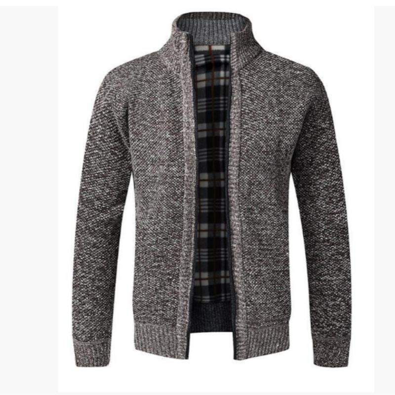 Men's   Sweater Jacket Loose Sweater Men's Casual Youth Knitted Cardigan Trend
