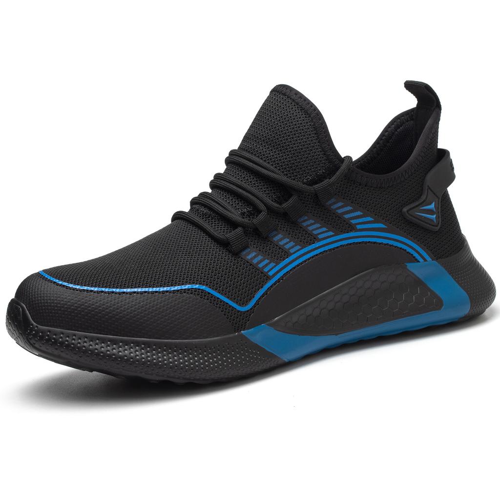 Men's safety shoes Anti-smashing and anti-piercing work shoes Breathable and lightweight summer large size