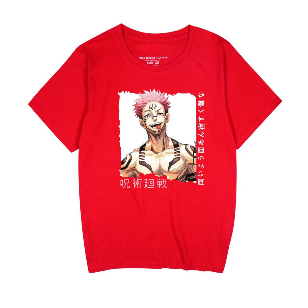 Jujutsu Kaisen T Shirt Streetwear Short Sleeve Tshirts Boys Girls Tops Men Women Clothing T-shirt