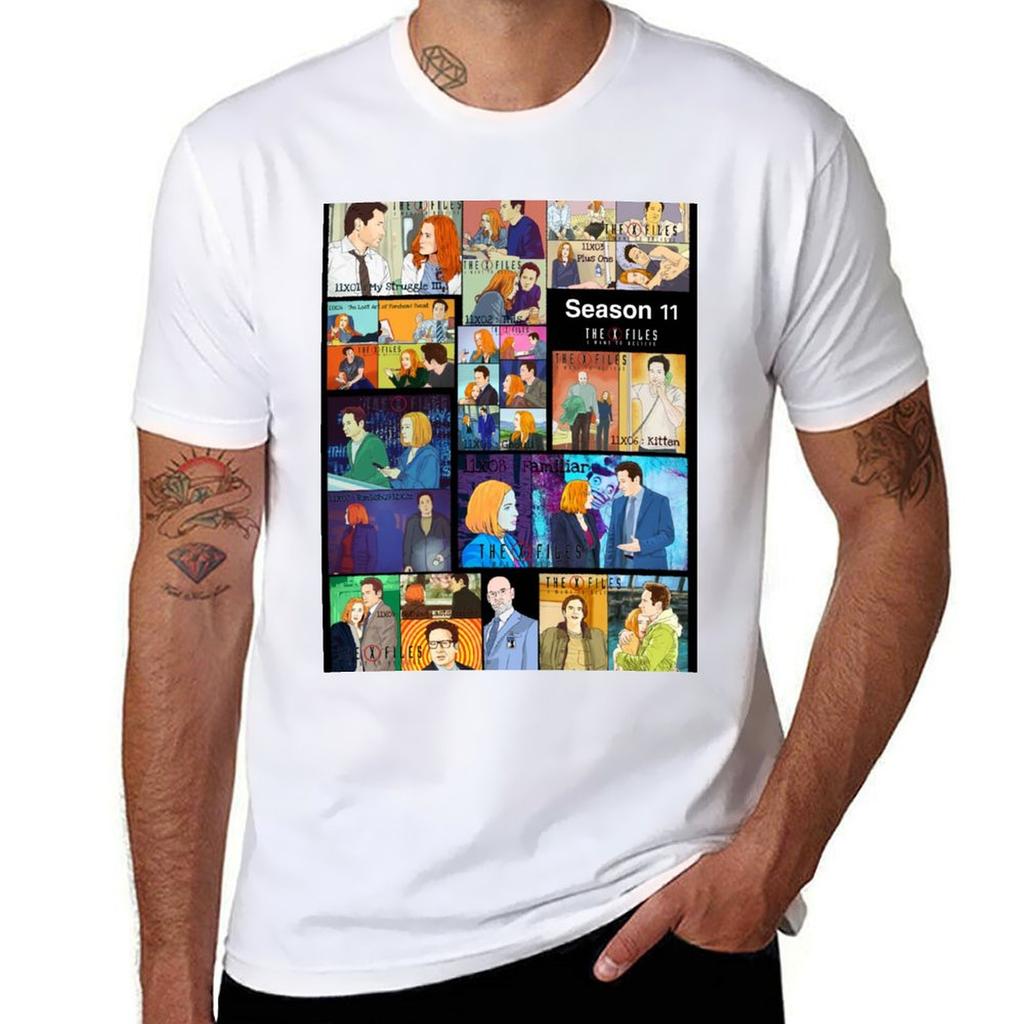 Akte X Staffel 11 Alle Episoden ( Mehr 70 Designs Xfiles In Meinem Shop) T-Shirt Lässig Einfaches Design Kurzarmhemd