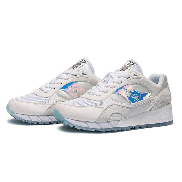 SAUCONY Shadow 6000 Classic Retro Fabric Synthetic Leather Cushioning Non-Slip Wear-Resistant Breathable Low-Top Casual Running Shoes S69008-8