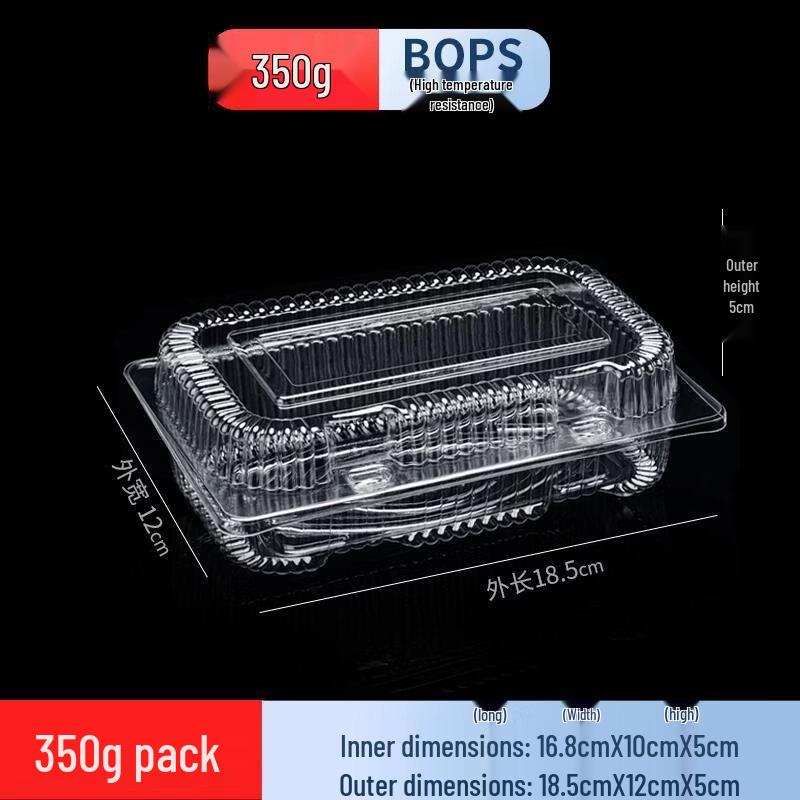 Disposable Rectangular Food Containers