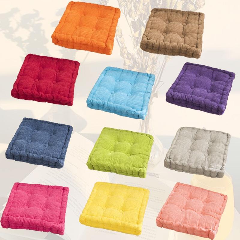 Sofa Seat Nonpilling Cushion Soft Seating Washer Square Nonfading Polyester