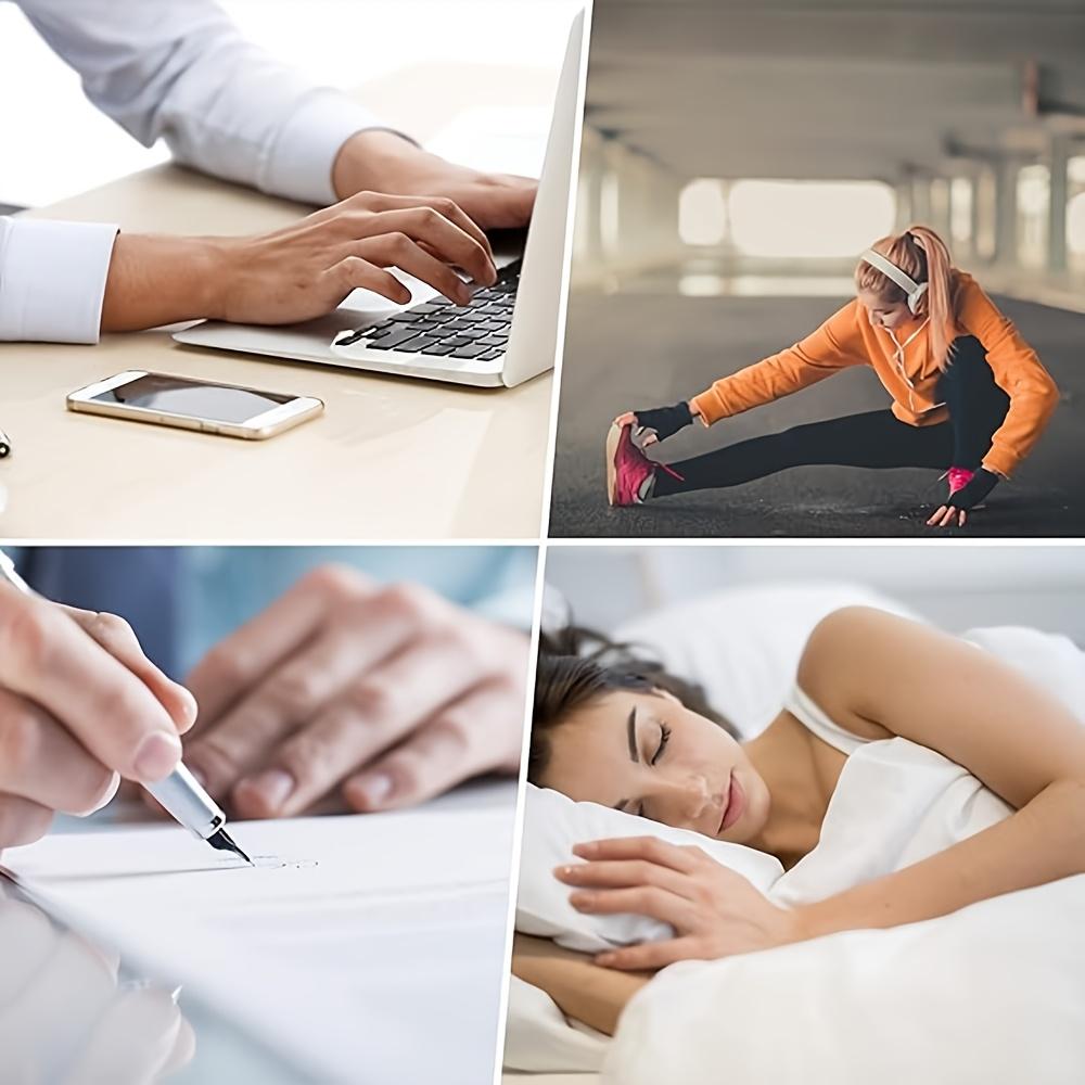 Fingerless Compression Gloves for Both Men And Women, Featuring And Breathable Design, Ideal for Typing And Everyday Activities
