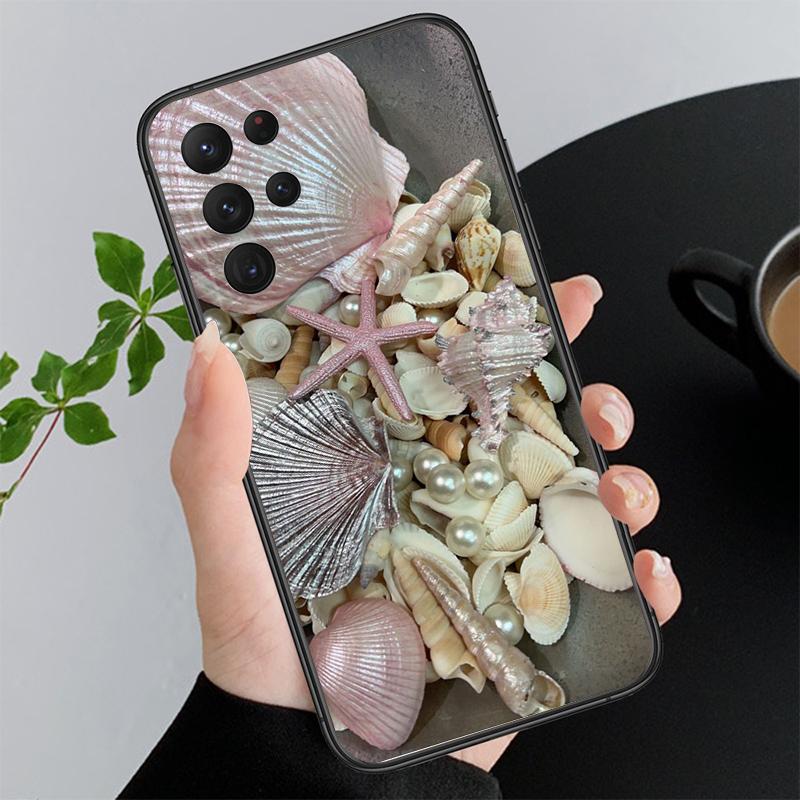 Phone Case For Samsung A17 A55 A16 A56 A35 A15 A53 A54 A33 A34 A25 A05S A52 A52S A07 A26 A06 Shell Summer Beach