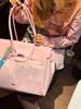 Cross-border Jelly Birkin Style Tote: Explosive Jelly Bag Single Shoulder Handbag