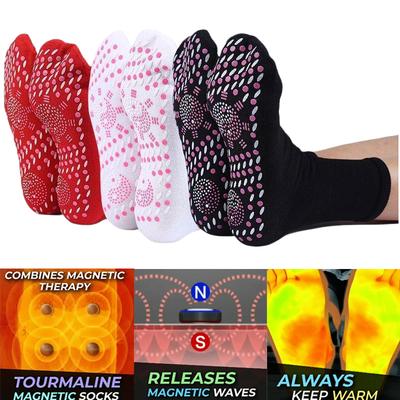 Professional Socks Unisex Self-Heating Health Care Socks Tourmaline Magnetic Therapy Comfortable Breathable Foot Massager Warm