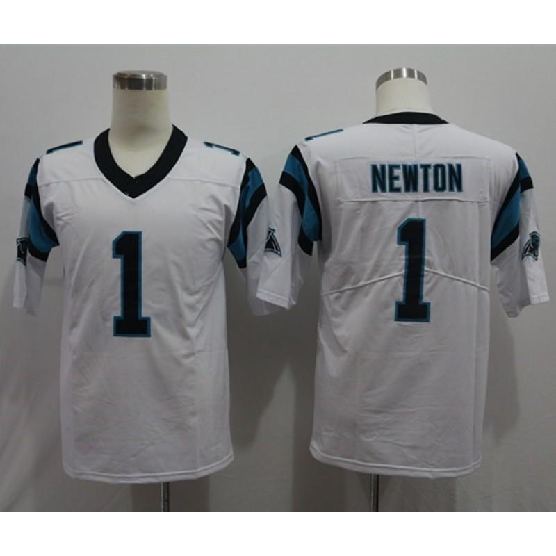 Camiseta de Fútbol NFL para Hombre Carolina Panthers Cam Newton 1 Christian McCaffrey 22 Réplica Uniforme de Equipo Ropa para Aficionados