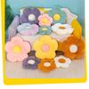 Flower Shaped Office Cushions, Solid Color Home Furnishings