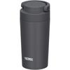 Thermos Vacuum Insulated Portable Tumbler with Carry Smoke SMB Dishwasher-Safe Handle, 320ml, Black, JOV-321