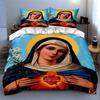 Religious Icon Design. Bedding Duvet Cover Sets Duvet Covers Pillowcases Gifts (1 * Duvet Cover 2 * Pillowcases, Without Duvet Insert)