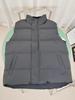 Unisex Black Label Stand Collar Down Vest - Warm, Thickened, Sleeveless, Short Gilet for Autumn/Winter.