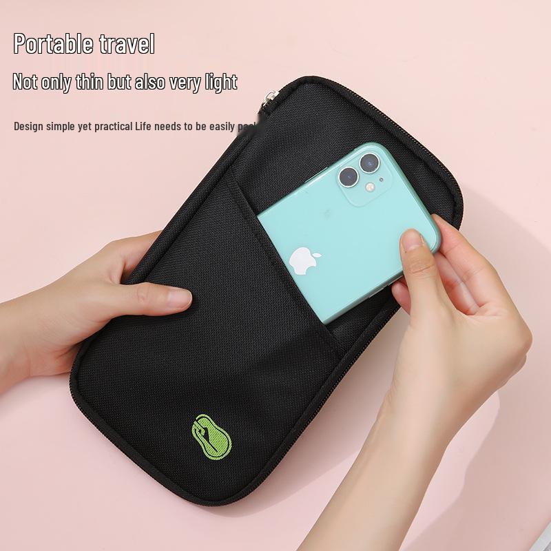 Multifunctional Passport and ID Holder Clutch for Travel