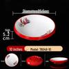 Kangfu Tao Melamine Double-Handle Serving Plate