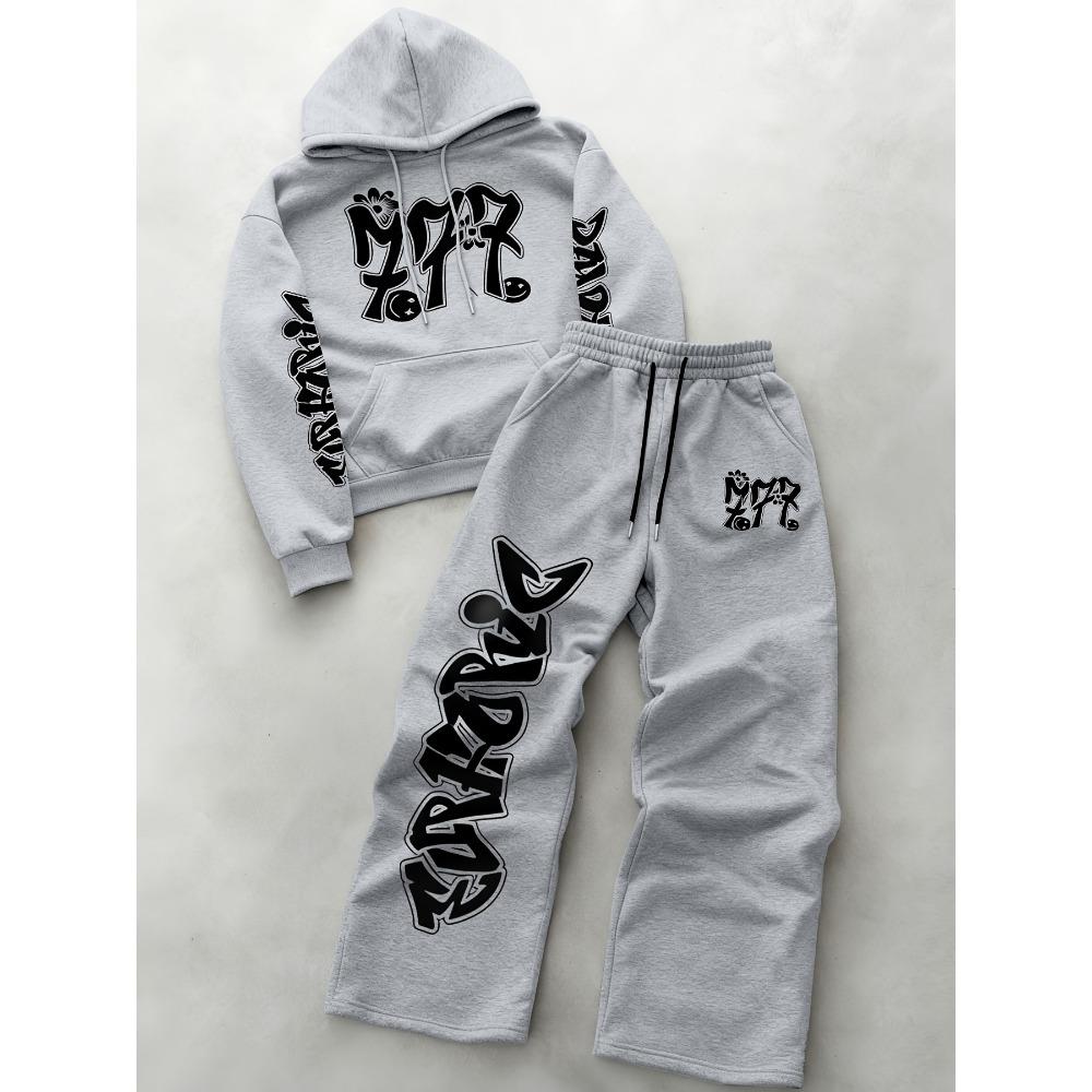 

Fashionable Men s Outdoor Suit, Youth Casual Pullover, Spring and Autumn Long Sleeved Sportswear Set, Casual Classic Cool Street Style S