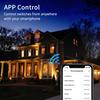 Smart Switches US Neutral Wire/No Neutral Wire Required 1/2/3/4 Gang Light WiFi Touch Switch Works with Tuya Smart Life App