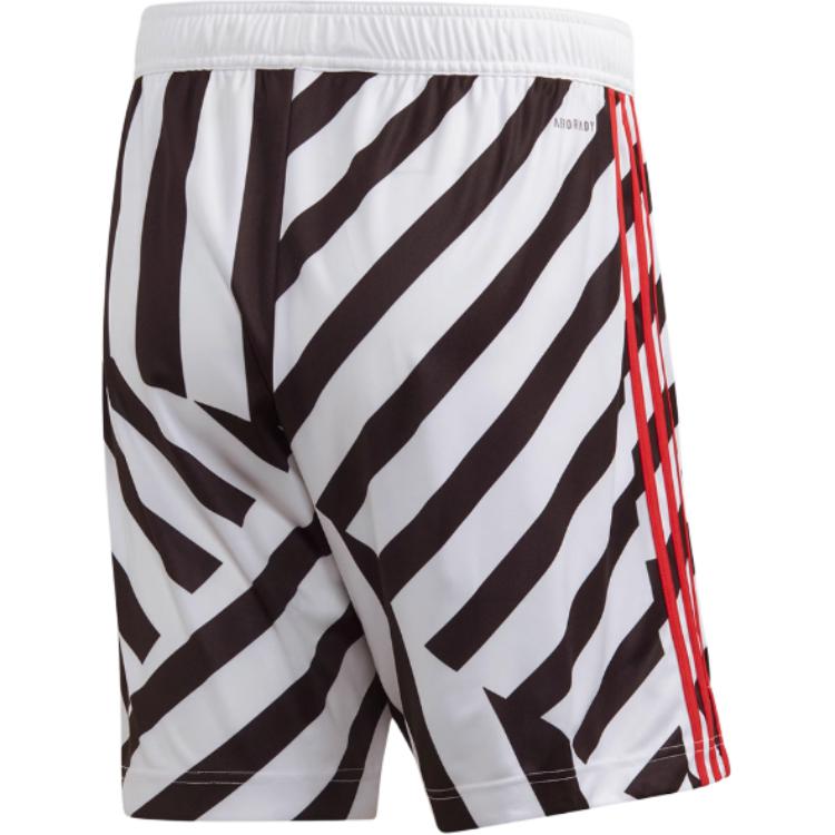 Adidas Manchester United AEROREADY Soccer Bottom Men's White/Black GD9435