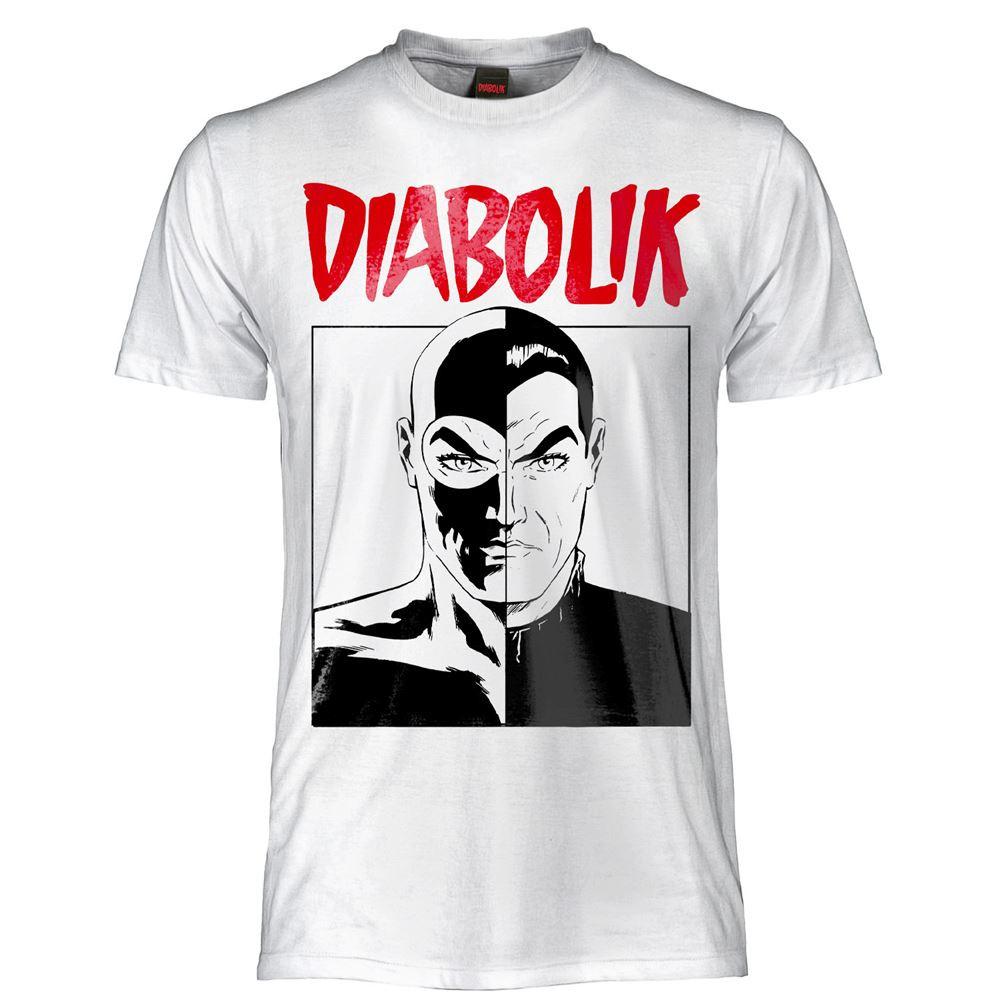 Diabolik Original Official White TShirt Jersey TShirt S