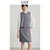 LILY Wool Sleeveless Round Neck Dress