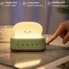 LED Night Light Toast Lamp Rechargeble Bread Maker Lights Bedroom Decoration Mood Light Sleeping Lamps Bedside Lighting