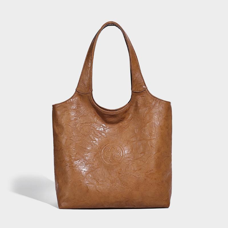 New fashion casual portable women's bag niche high-end vegetable basket bag large capacity shoulder tote bag