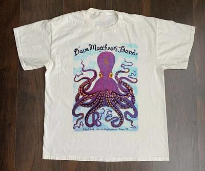 T-shirt Vintage Dave Matthews Band Live in Concert S à 5XL IL755 T-shirt Unisexe