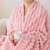 1pc Thick and Warm Flannel Blanket, a Comfortable and Warm Blanket for Bedrooms, Suitable for Sofas, Beds, and Seasonal Gifts