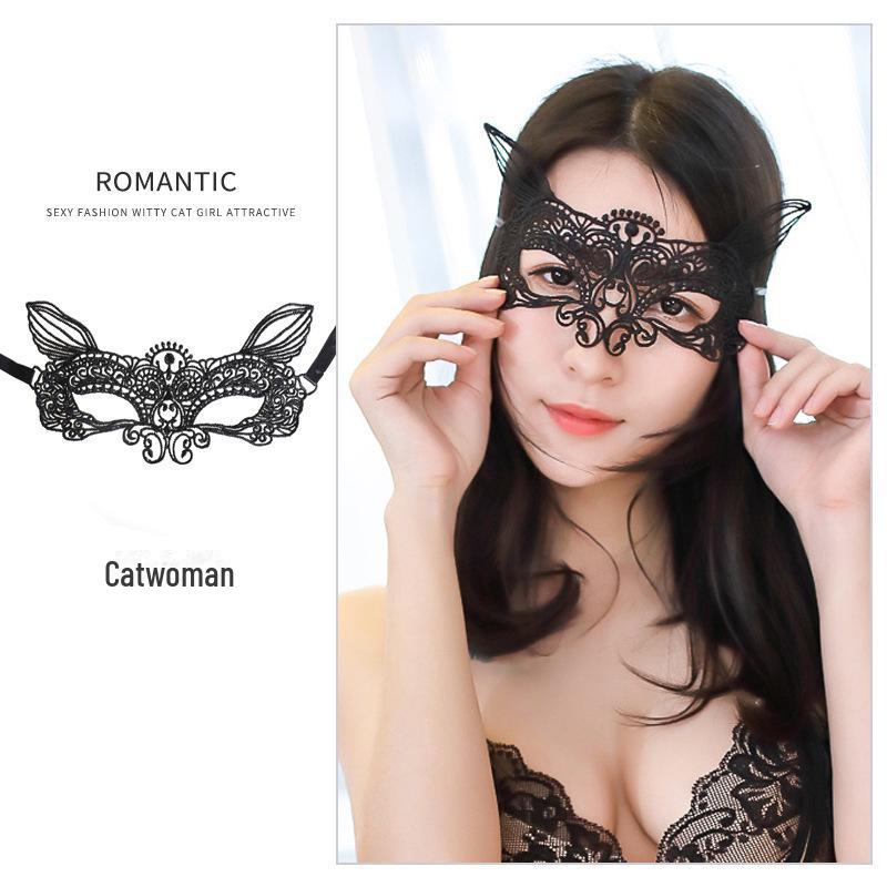 

Мереживна маска для очей Manyan - Аксесуари для сексуальної білизни SP216-2107 One Size