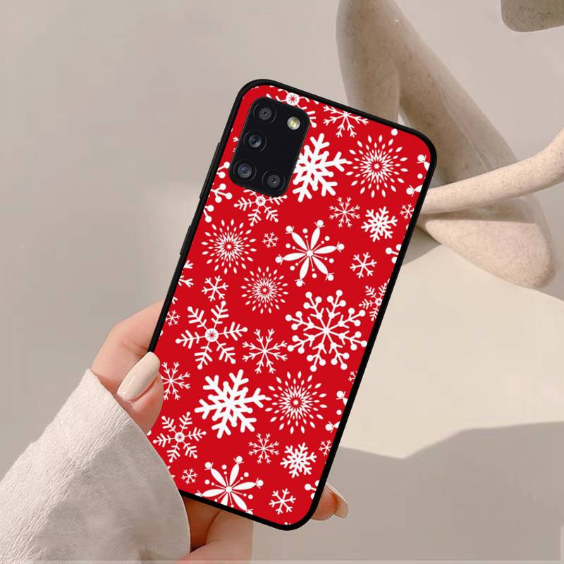 Telefonkasten mit Weihnachtsmotiv, Motiv: Neujahr, Weihnachten, für Samsung A 51 30s 71 21s 10 70 31 52 12 30 40 32 11 20e 20s 01 02s 72