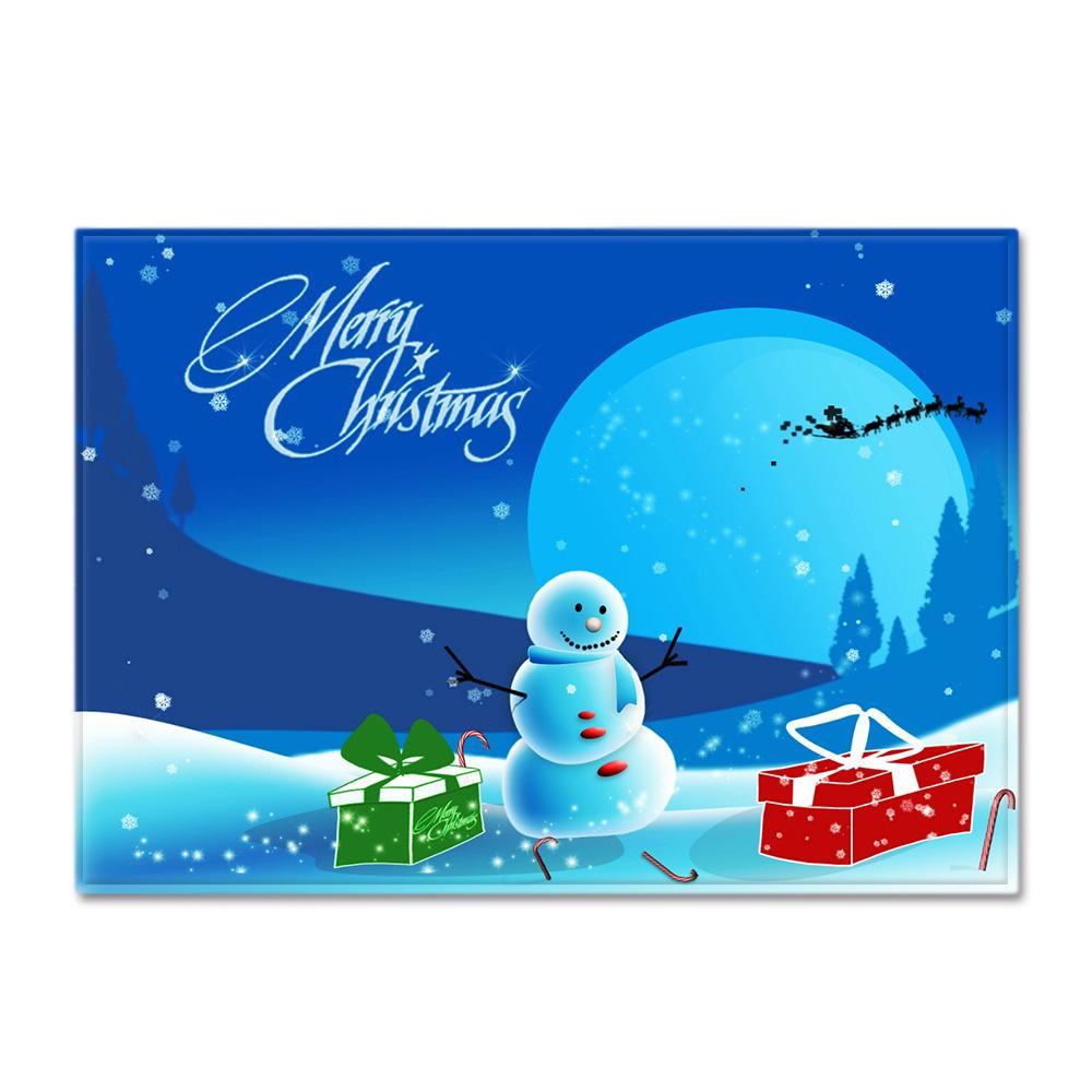 Christmas Living Room Floor Mat Bedroom Dining Room Carpet Carpet Doormat