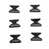 50 Pairs 1.8mm Anti Slip Adhesive Silicone Contoured Nose Pads Universal Fit Sticky Non Slip Nose Pads