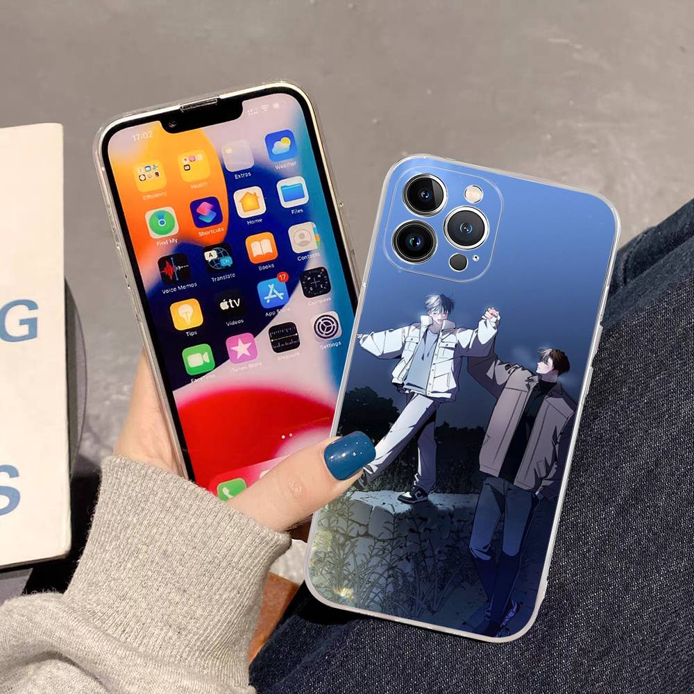 Nerd Project Bl Anime Shockproof Silicone Clear Case For IPhone 17 16 15 14 13 12 11 Mini Pro Max Plus Cover