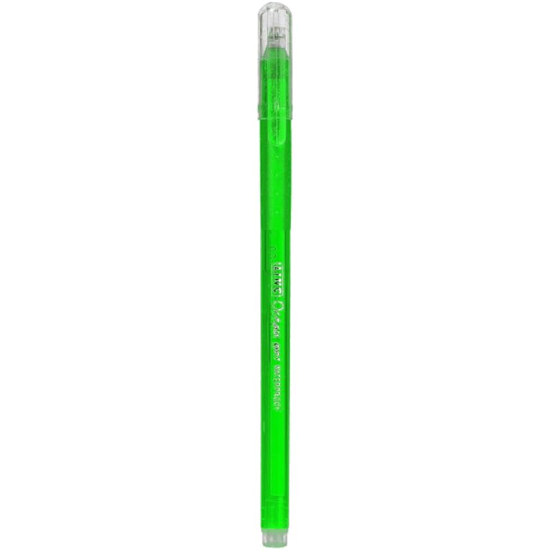 Linc Ocean Classic 0.55mm Gel Pen | Green Ink | Set Of 10