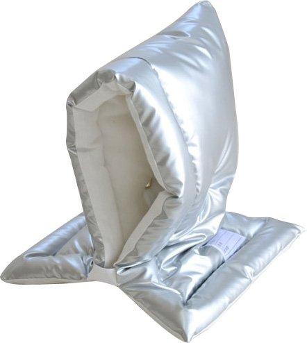 

EMOOR Алюминиевый капюшон для защиты от катастроф (Детский), Сертифицировано Японской ассоциацией огнезащиты, Огнестойкое, Сделано в Японии