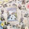 20 Sheets Flower garden Stickers Adhesive Diy Diary Album Scrapbooking Planner handmade Junk Journal Supplies