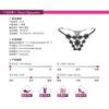 Flower Embroidery Sexy Thong Women's Low-rise Sexy Panties Hollow Temptation Hot T-pants 2170