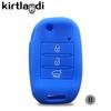 Car Key Cover Cap For Kia Sportage Cerato Optima K5 Rio H Line Carens Rondo Ceed Picanto K2 Soul Sorento Key Case Shell Protect