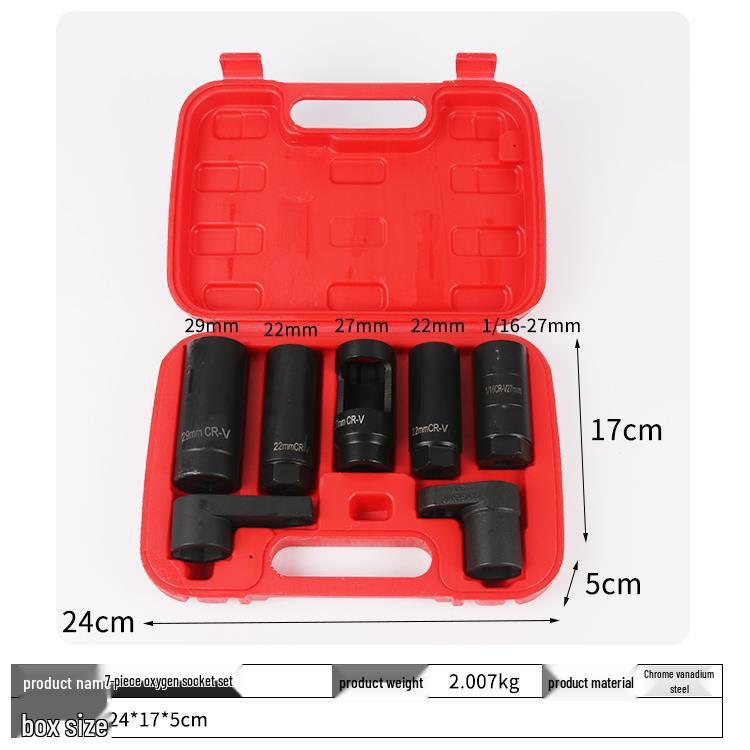 22mm Lambdasonden-Entfernungswerkzeug für Auto - Steckschlüssel für vordere und hintere Sensoren