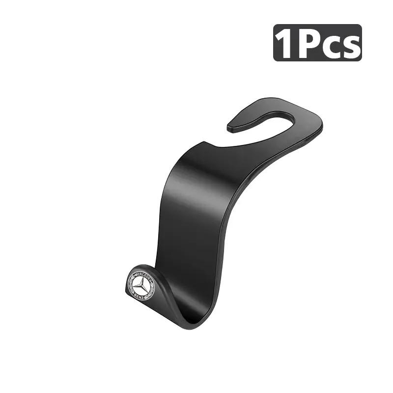 1/2/4Pcs Car Seat Back Hook Headrest Storage Holder Stickers For Mercedes Benz GLC63 GLC43 GLC250 GLC300 X253 C253 W253 S W212