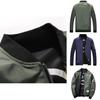 Premium Quality Mens Jacket Ma1 Army Smiling Face Reversible Bomber Jacket Coat