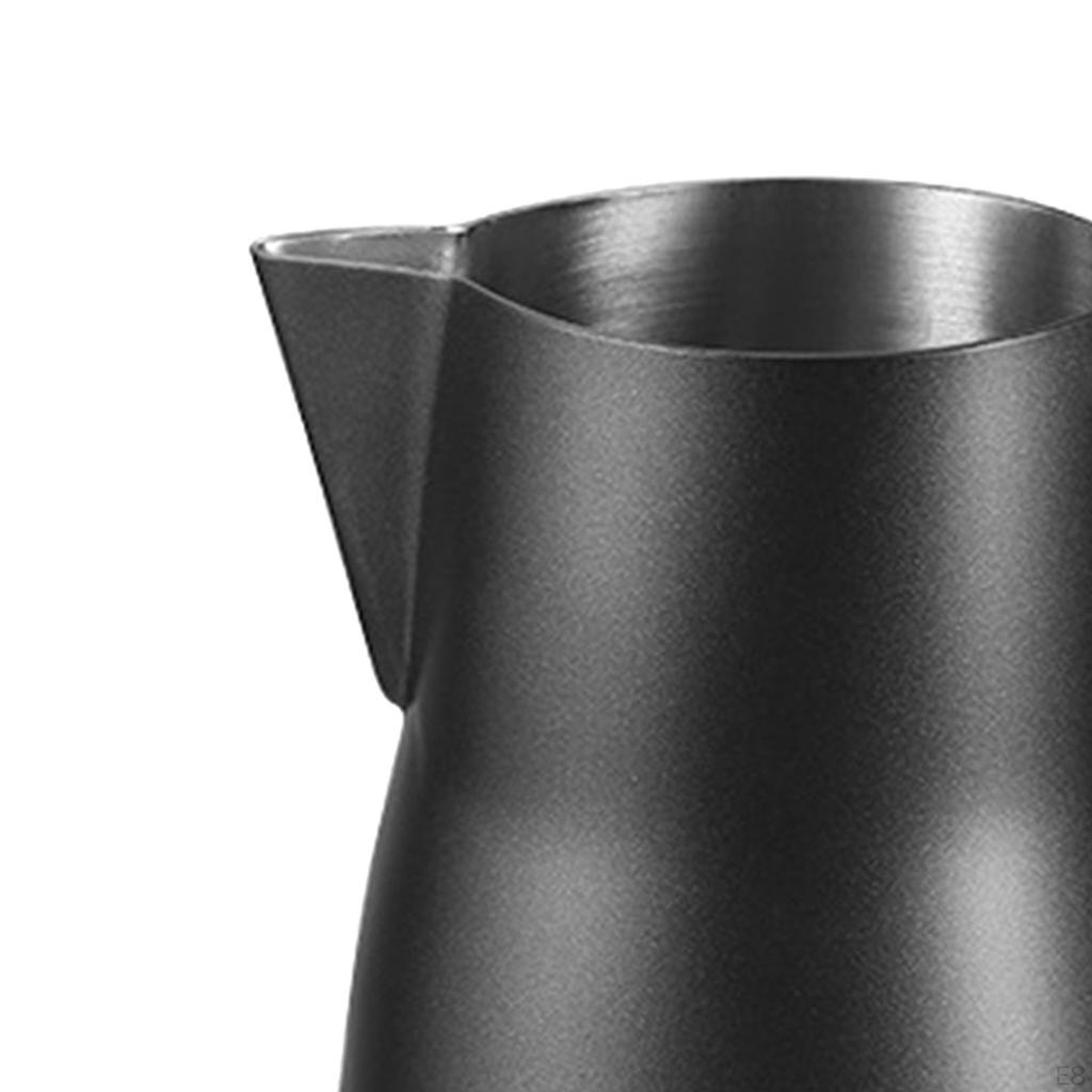 1 Stück Milch Edelstahl Kaffee Aufschäumbecher Cappuccino Werkzeug Dämpfen