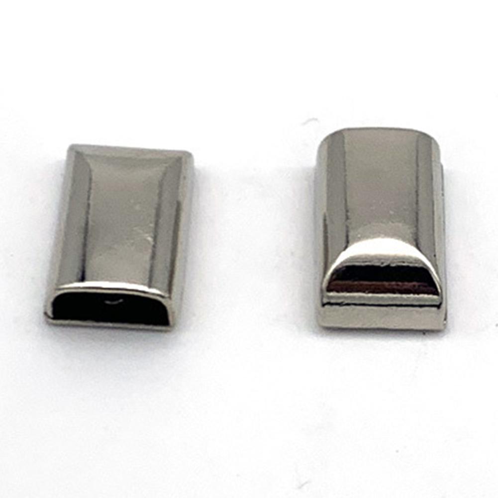 

Шиття своїми руками Металевий стопор для блискавки Легкий у використанні Металеві деталі для одягу Гвинти Надійне та стильне оздоблення Застосування 10pcs срібний