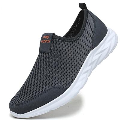 Sapatos masculinos Tênis casuais leves homem Verão Casais Malha respirável Sapatos de corrida ao ar livre Tendência Tênis masculinos Tamanho 49